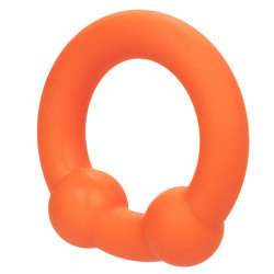alpha ring by Calextotics Cockring Alpha Dual Ball 37mm Orange